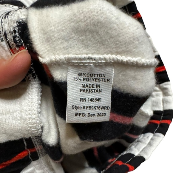 Free Planet Men's Striped Sweat Shorts Size Large - Picture 6 of 8